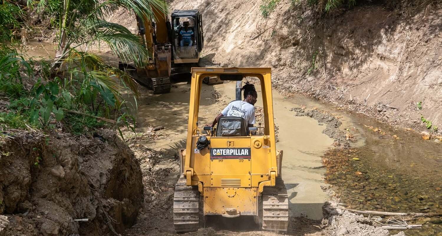 Desliting Works East Trinidad